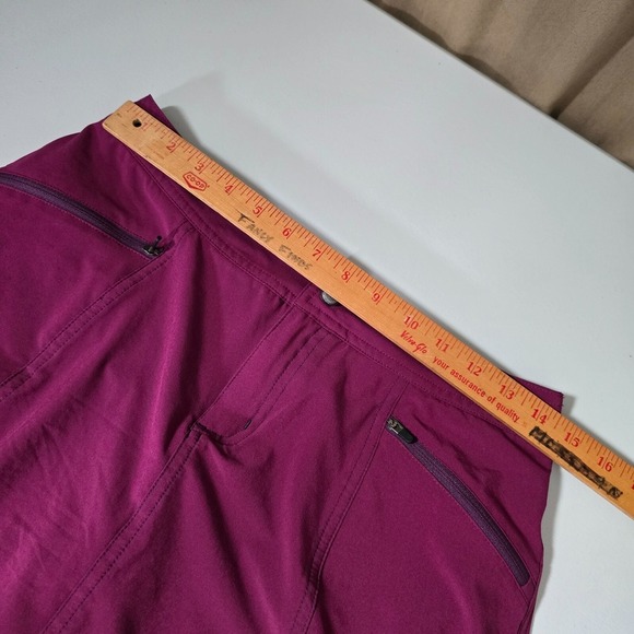 Title Nine Skort Women 2 Purple Swingtastic Stretch Zip Pocket Active Tenniscore - Picture 10 of 12